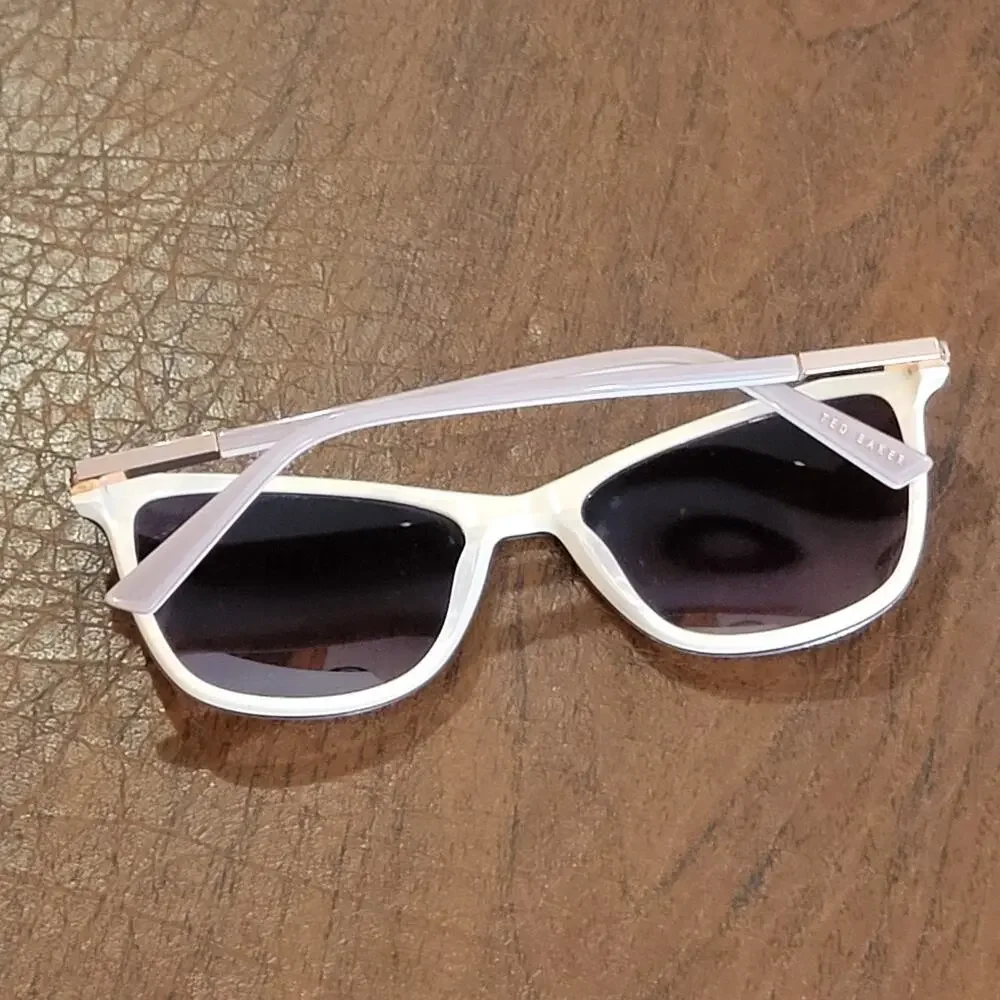 Ted Baker London Women's Sunglasses TBW109 TAU Taupe Cat Eye 56-17-140 with Case